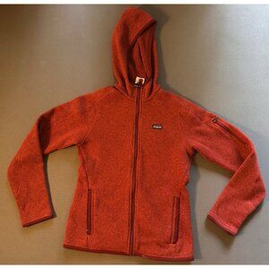 Patagonia Women's Better Sweater Hoodie Burnt Orange (Small)